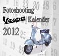 Fotoshooting Vespa Kalender 2012